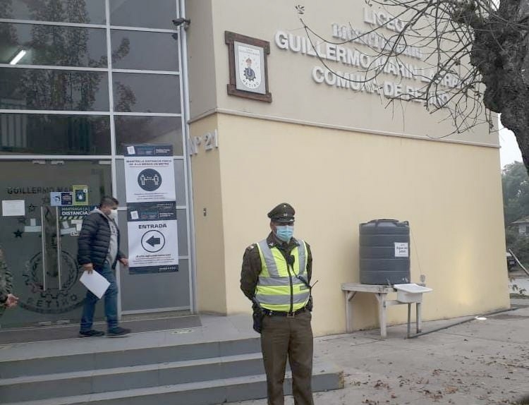 Balance de Carabineros: Detenidas 122 personas durante las elecciones