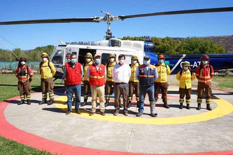 Balance de incendios forestales: Superficie afectada en el Maule disminuyó un 19%