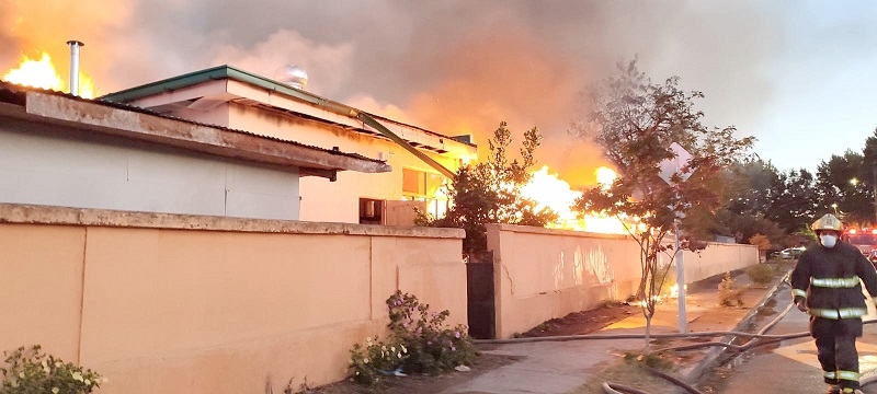  Municipalidad presentó querella en contra de quienes resulten  responsables por el incendio en la Escuela Gerónimo Lagos Lisboa