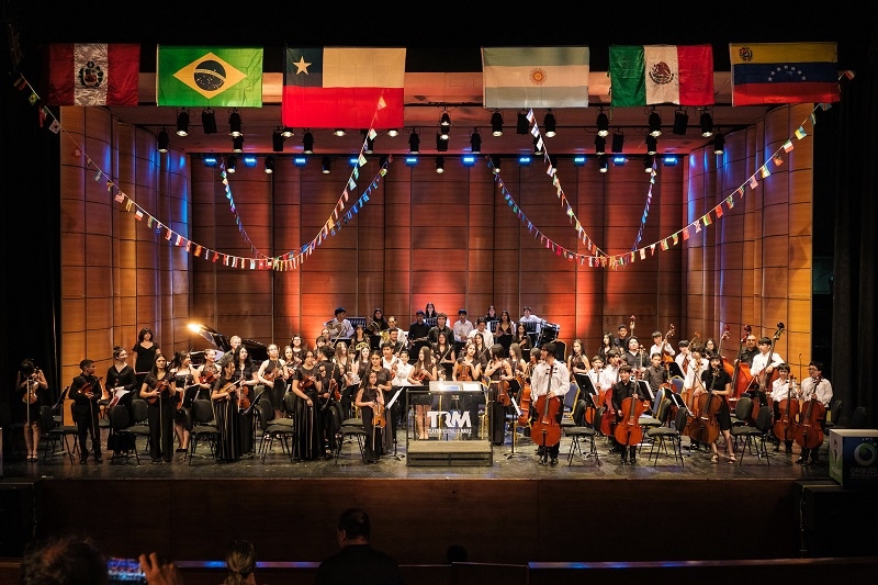 Con una muestra de música latinoamericana culminó Encuentro de Orquestas