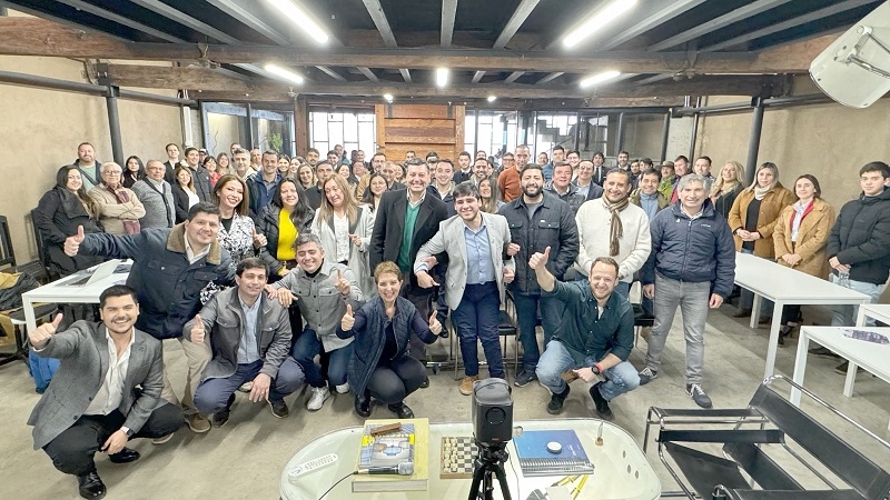  Evópoli Maule se reunió con representantes de cara a las próximas elecciones de octubre