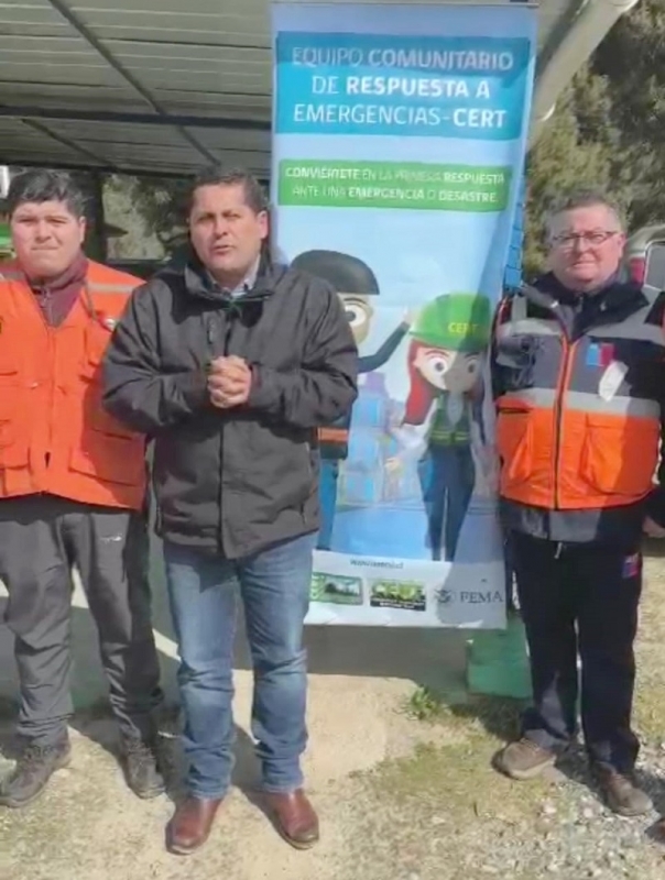 Alcalde destaca creación de Equipo Comunitario de Respuesta a Emergencias en precordillera de Linares