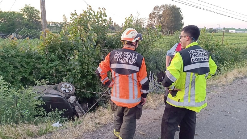 Linares: accidente de tránsito dejó una persona fallecida en Ruta 5 Sur