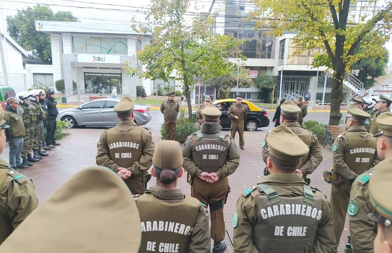 Carabineros entrega resultados de ronda impacto en provincias de Linares y Cauquenes