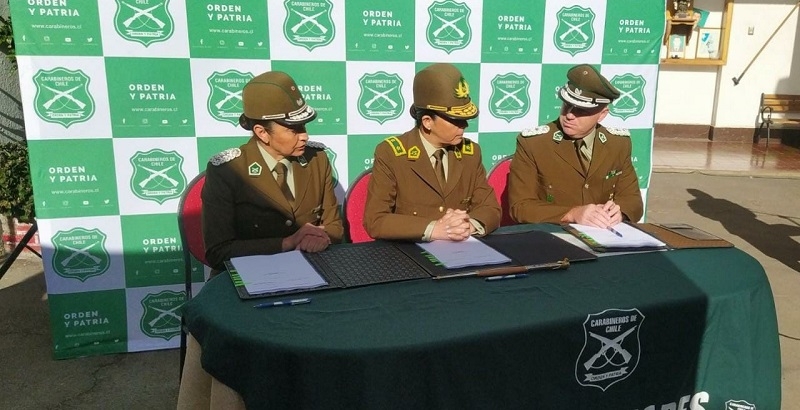 Realizan cambio de mando en la Prefectura de Carabineros de Linares