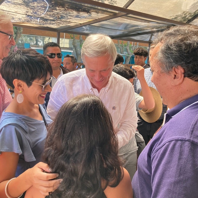 José Antonio Kast desplegó agenda en el Maule Sur apoyando candidatos al consejo constitucional