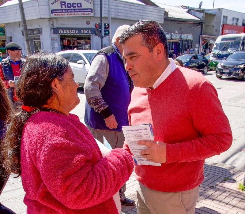 Linares: candidato a Alcalde Michael Concha (PS) refuerza propuesta de trabajo en el Municipio