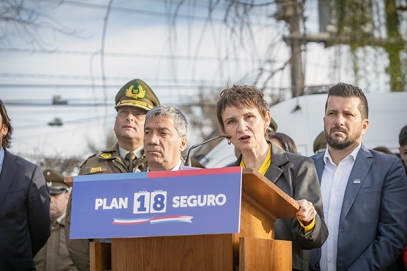 Plan 18 Seguro: Ministra Tohá anuncia instalación de 13 cuarteles temporales en cuatro regiones del país