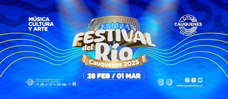  Definida la parrilla del Festival del Río Cauquenes 2025