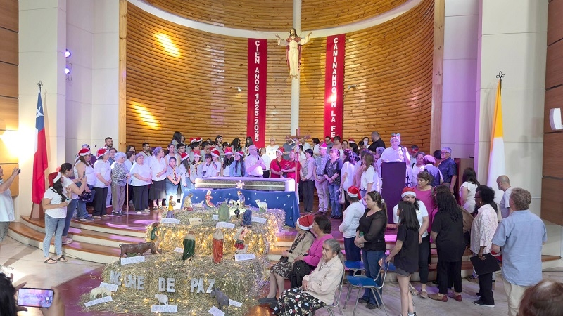 Parroquia Salesianos tuvo encuentro musical “Cantando la Navidad”