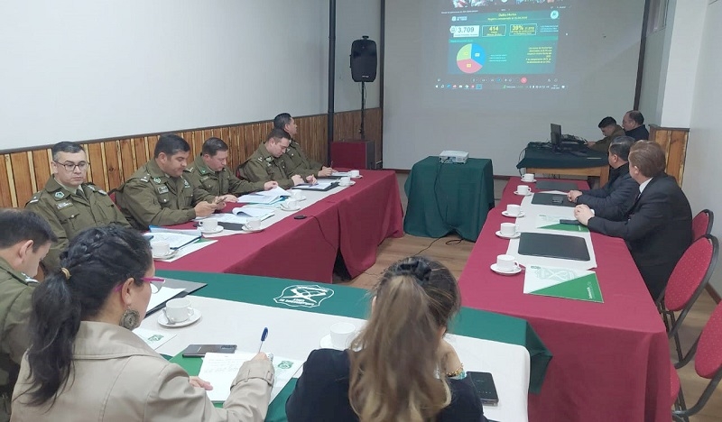 Se realizó sesión STOP en la Prefectura de Carabineros de Linares