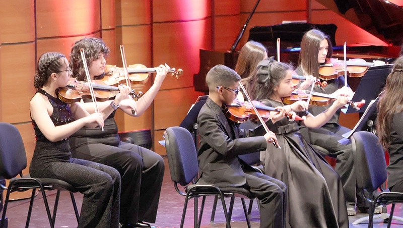 Concierto de Navidad encantó a la comunidad talquina