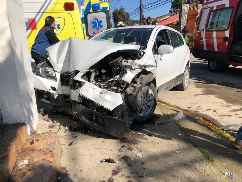 Linares: Accidentes de tránsito movilizaron a Bomberos el fin de semana