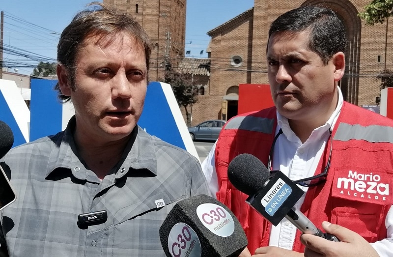 Gobernador electo visitó Linares para reafirmar compromiso por la descentralización