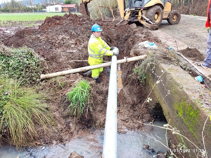 Colbún S.A. impulsa obras de refuerzo de APR San Dionisio