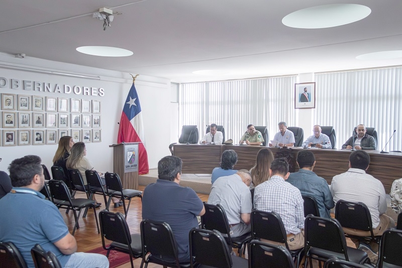 Mesa de Invierno sesionó para Coordinar Acciones y enfrentar lluvias y bajas temperaturas en San Javier