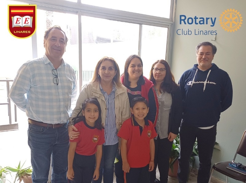 Escuela España en Alianza con Rotary Linares busca potenciar juegos recreativos para los alumnos