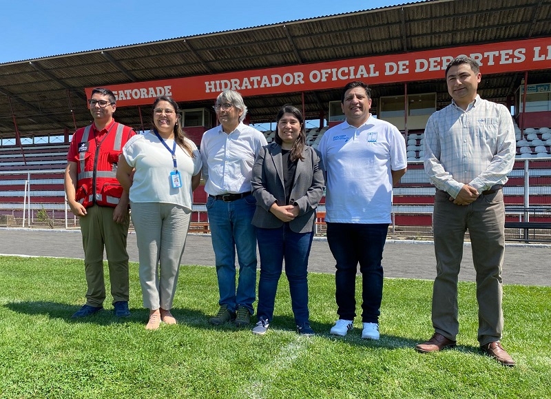 Positiva evaluación durante inspección del Estadio Municipal de Linares 