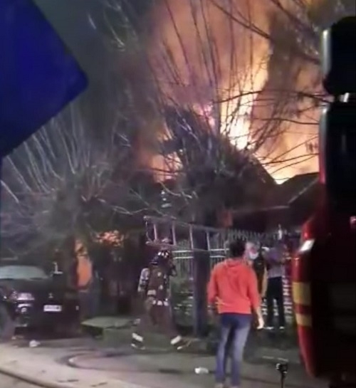 Incendio afectó vivienda en Calle General Cristi