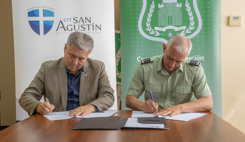 Inédito convenio entre CFT San Agustín y Gendarmería de Chile permitirá que internos ingresen a la educación superior