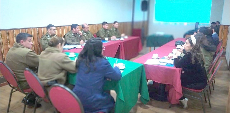 Linares: Carabineros junto a autoridades regionales y comunales realizan sesión STOP de agosto