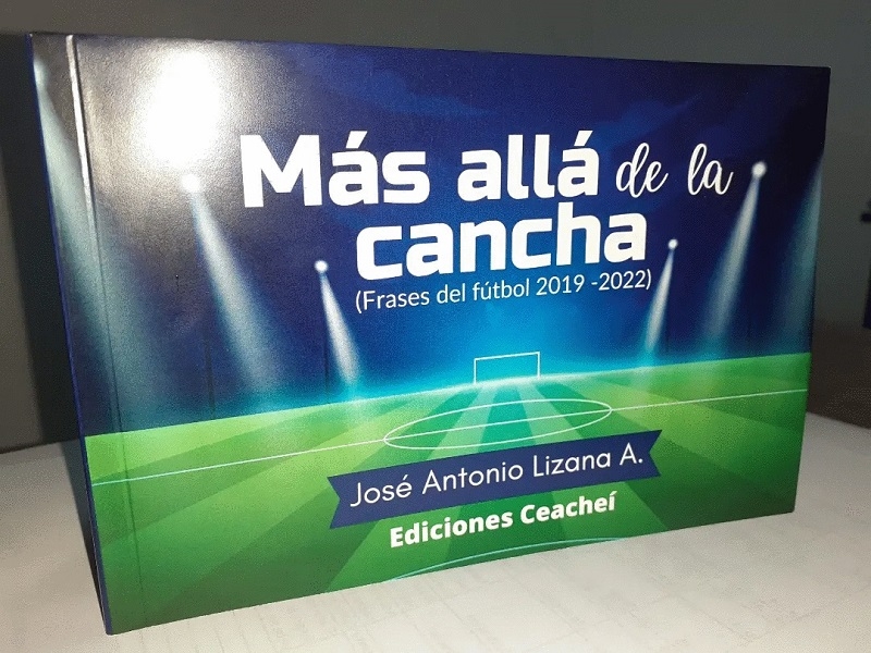 Escritor José Lizana destaca con su libro “Más allá de la cancha”