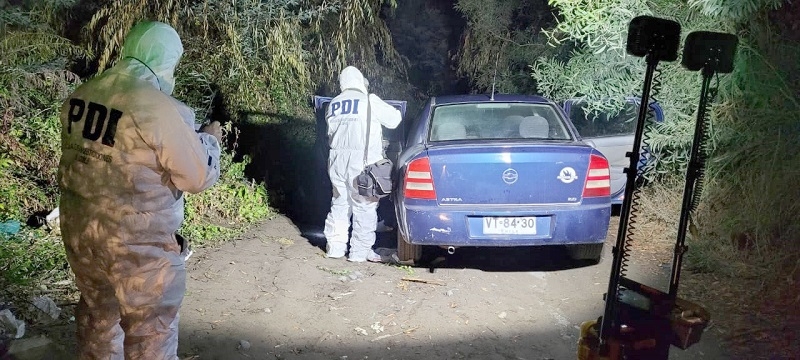 PDI y Fiscalía investigan homicidio con arma de fuego en el límite de las comunas de Longaví y Retiro