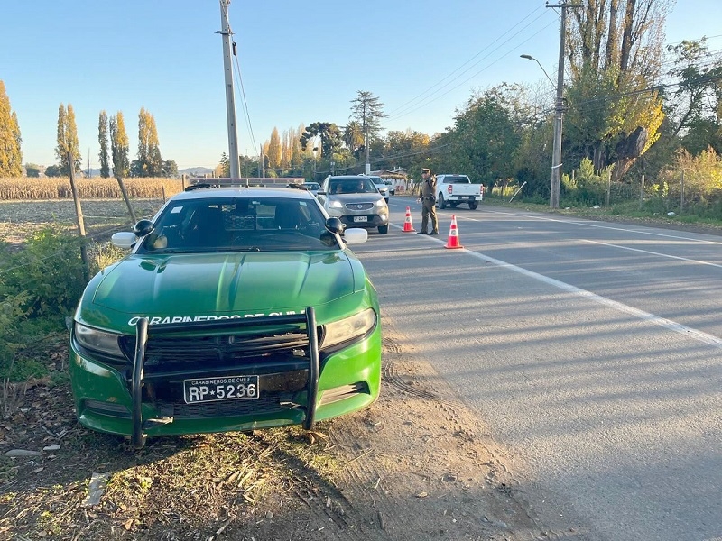 Linares: 705 controles de seguridad y prevención realizó la Prefectura de Carabineros