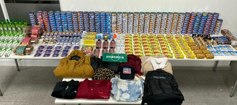 Cauquenes: Carabineros detuvo a banda de delincuentes por hurto a supermercado