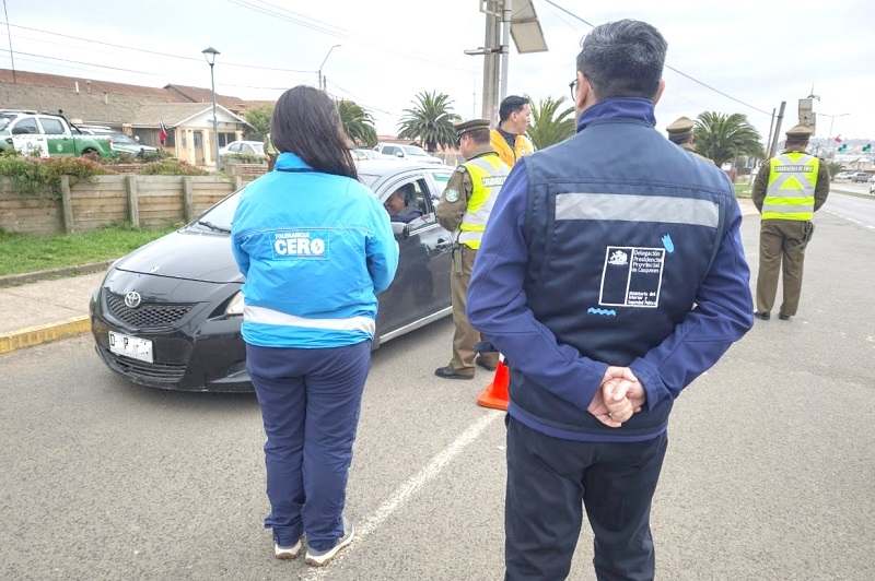 Sobre 600 conductores controlados en operativos Tolerancia Cero desarrollados por SENDA y Carabineros en el Maule