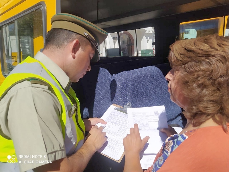 Linares: Carabineros inició el proceso de certificación del Transporte Escolar 2024