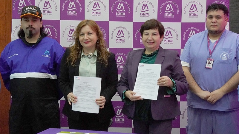 Firma de Convenio PRODEMU – CFT MAULE La Vinculación con el Medio del CFT Estatal del Maule:  hacia una perspectiva de igualdad de género y no discriminación