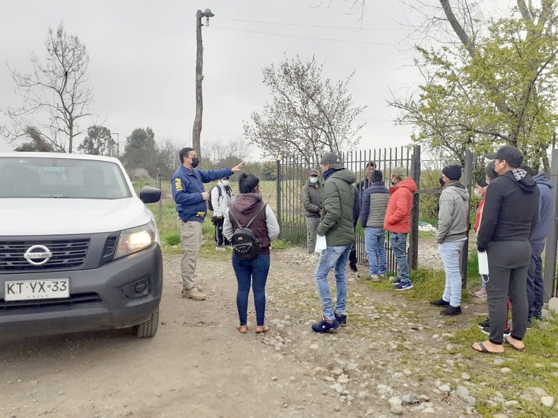 PDI DETECTA LA PRESENCIA DE EXTRANJEROS INDOCUMENTADOS EN LINARES