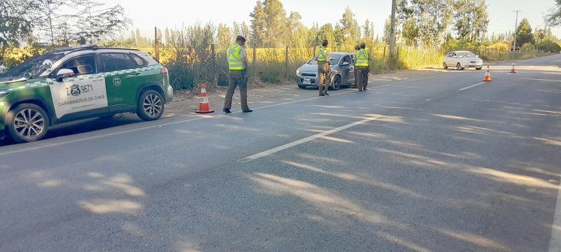 Yerbas Buenas: despliegan campaña preventiva para una conducción segura