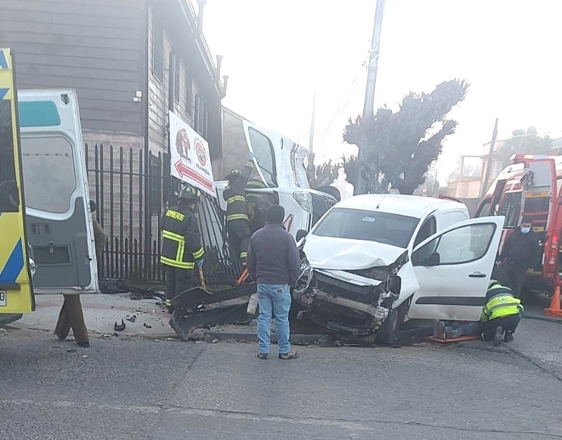 Linares: Dos accidentes de tránsito marcaron inicio de semana