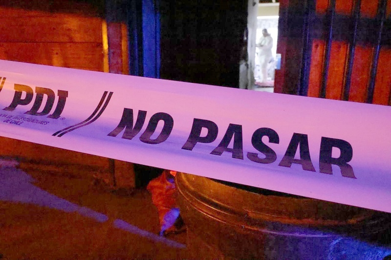 San Javier: PDI realizó primeras diligencias por muerte de una persona con arma cortante