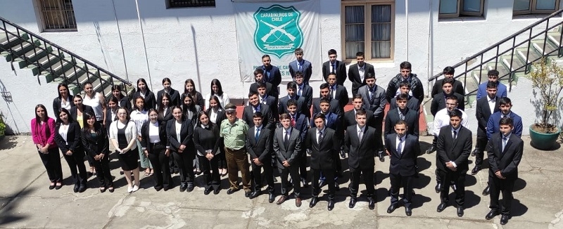 Linares: 54 jóvenes fueron seleccionados para ingresar a la Escuela de Formación de Carabineros