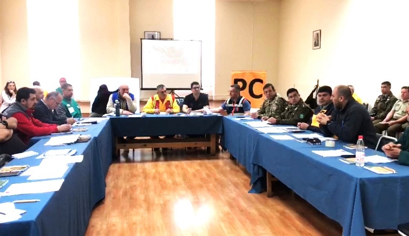 Linares: Realizan Encuentro Provincial de la Mesa Contra Incendios Forestales