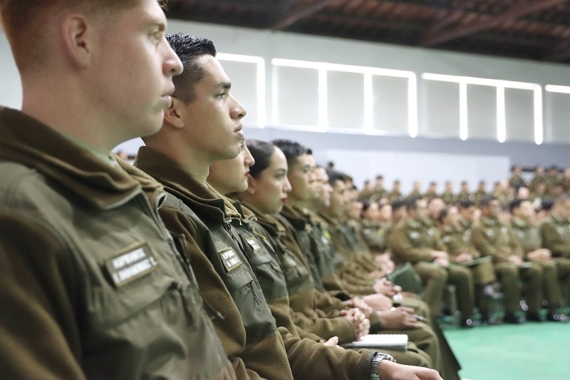 Carabineros se capacita para acoger constancias por estar a más de 200 kilómetros del lugar de votación