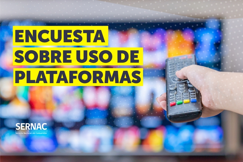 SERNAC invita a participar en encuesta sobre uso de plataformas de streaming en Chile