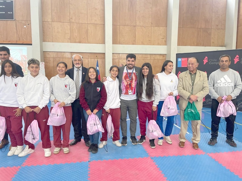 Juegos Deportivos Escolares tuvieron su ceremonia de inauguración en el Maule