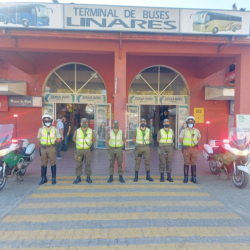 Carabineros realizó fiscalizaciones nocturnas y diurnas junto al Servicio de Salud del Maule