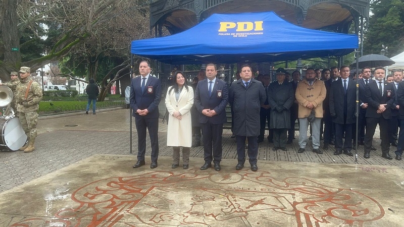 Con misa de acción de gracias e izamiento de banderas PDI  dio comienzo a un nuevo aniversario