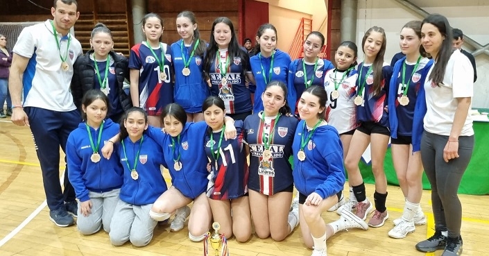 Vóleibol: Este fin de semana semifinales U15 Damas  y Liga A 1 en el Nasim Nome 