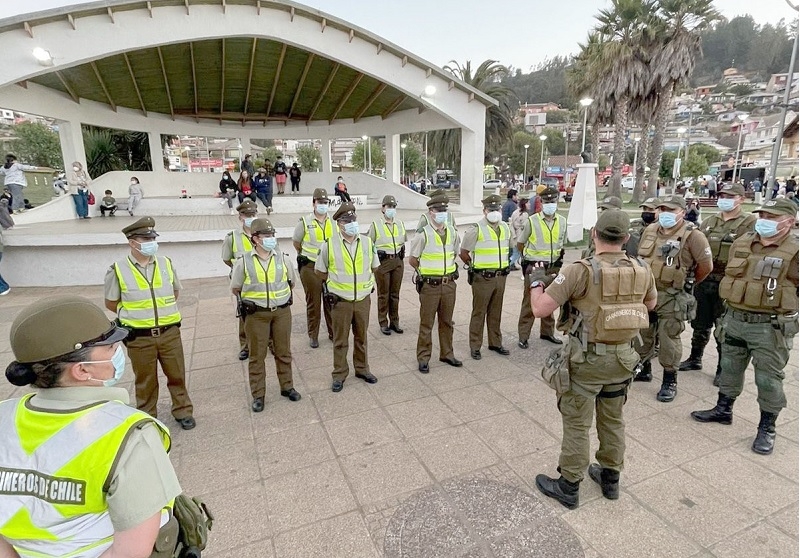 _Carabineros refuerza servicios preventivos en fin de semana