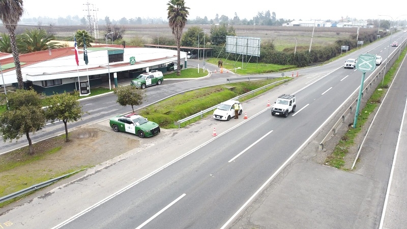 Carabineros llama a respetar la ley de tránsito en semana internacional de seguridad vial