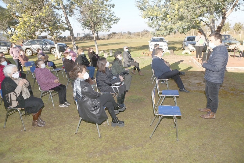 Impulsan capacitaciones de telar maría en sector rural de San Pedro de Armengol en Cauquenes