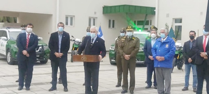 General Director y Presidente de la República inauguran la 4a. Comisaría de Cauquenes