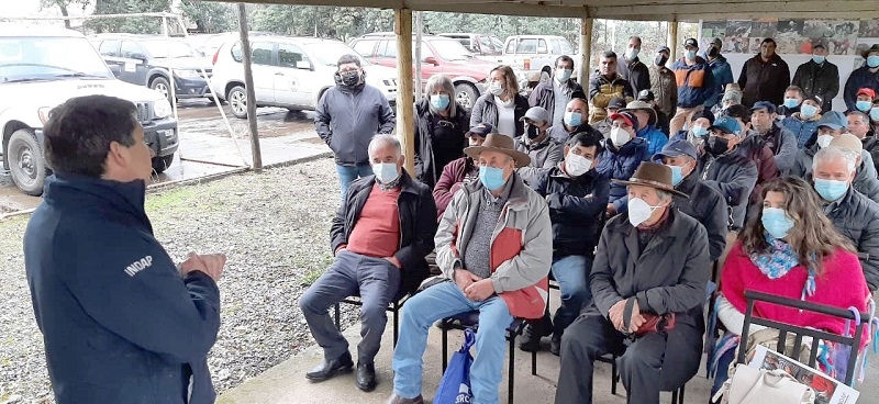  En Pencahue continuaron entregas de apoyos de emergencia de programa “Siembra por Chile” a pequeños agricultores