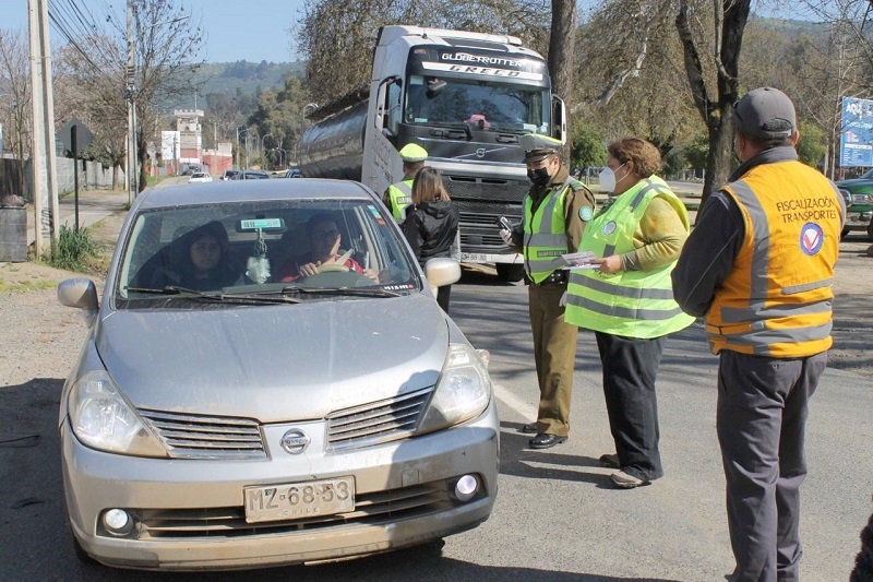 Seremi de Transportes evaluó despliegue de fiscalizaciones en el Maule